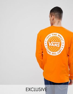 vans orange shirt