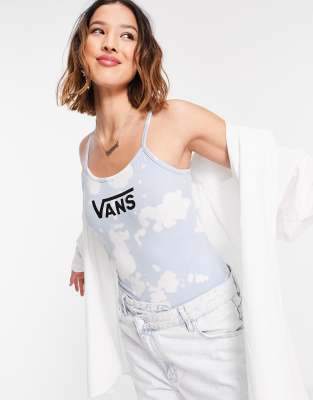 Vans Oxide Cami Bodysuit In Blue-blues In Blues