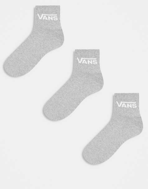 Vans - Pakke med 3 par grå klassiske sportssokker - view 1