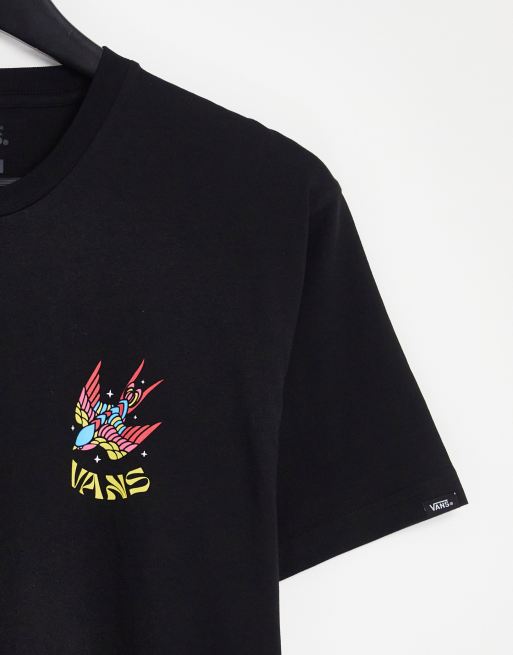 Vans Palm Vista back print t-shirt in black , 4 of 4