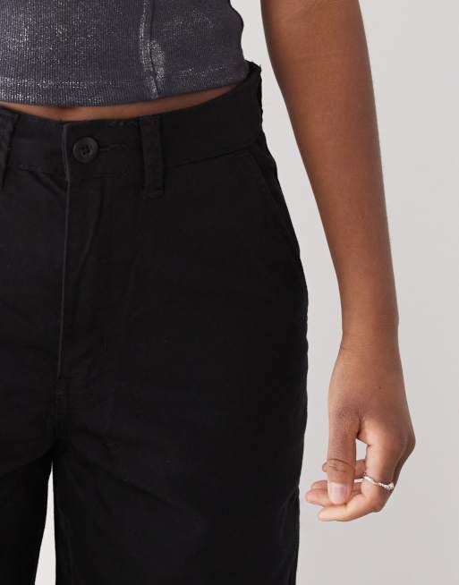 Vans Palmer Chino neri a fondo ampio ASOS