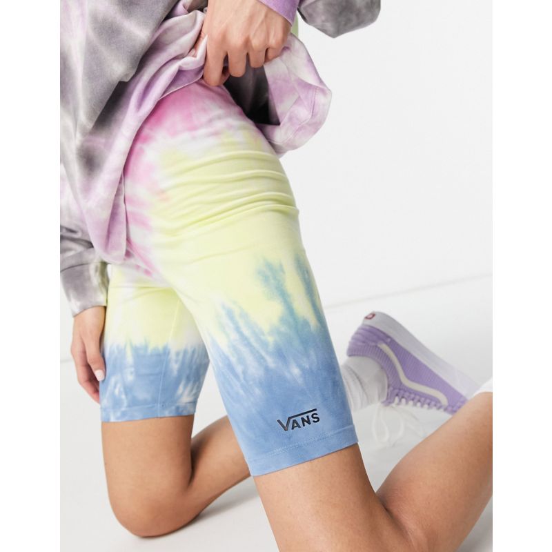 SrcVX Donna Vans - Pantaloncini leggings multi tie-dye