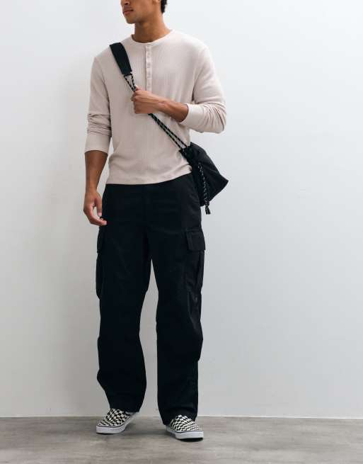 Vans Para pantalones cargo baggy en negro, 2 de 5