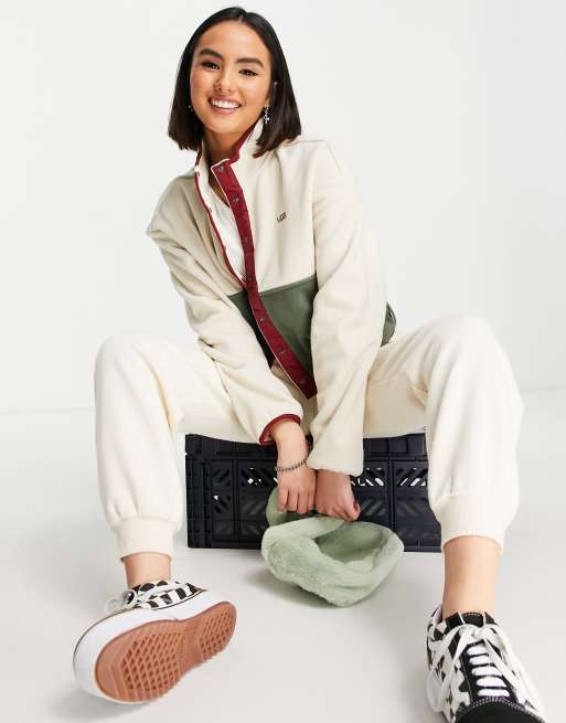 Vans patchwork sweatshirt best sale
