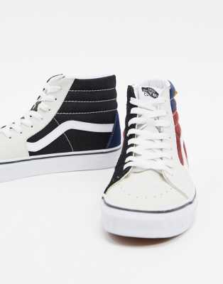 vans grise montante