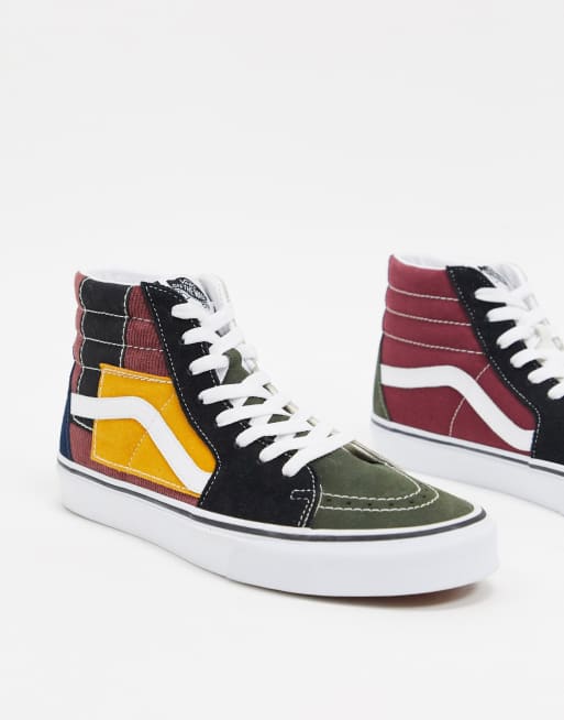 Vans Patchwork Sk8 Hi Baskets montantes exclusivit ASOS