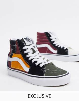 vans patchwork sk8