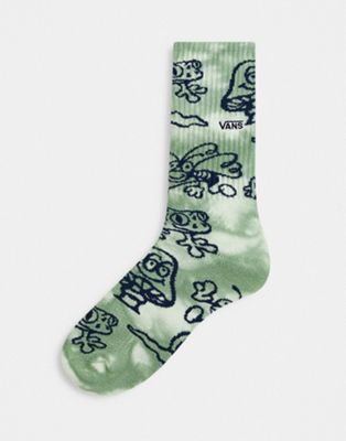 Vans Peace of Mind socks in green