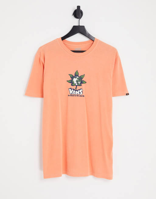 Vans Peace of Mind t-shirt in orange 