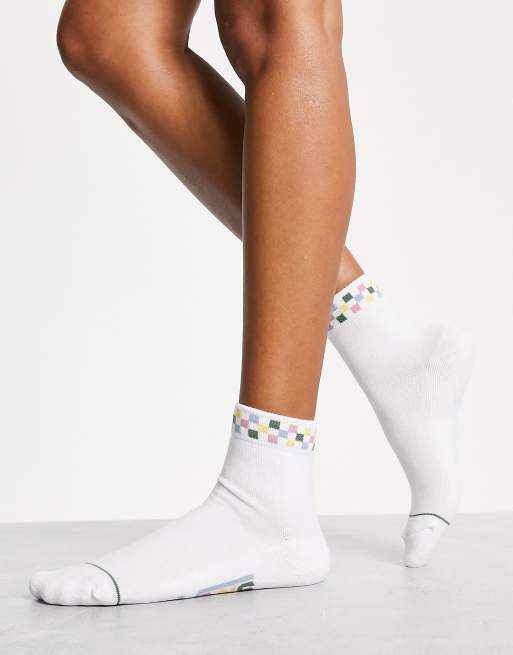 vans a carreaux multicolore