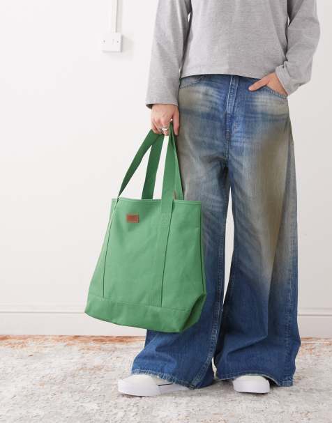 Vans - Perfs - Tote tas in groen - view 1