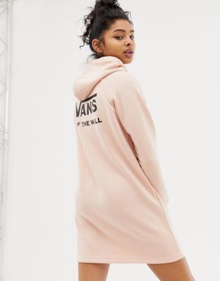 Vans pink hoodie dress | ASOS