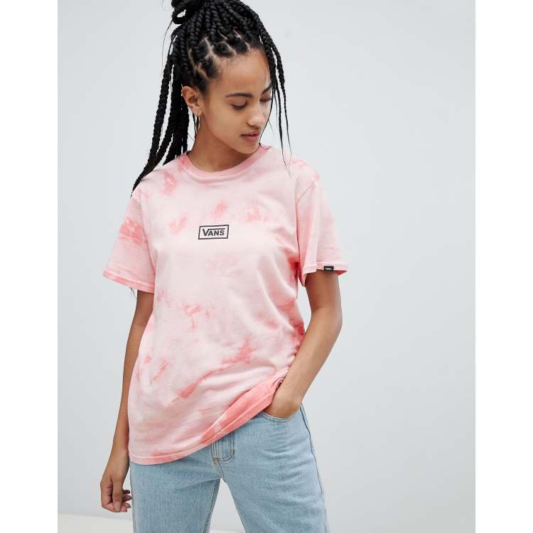 Vans t shirt online tie dye