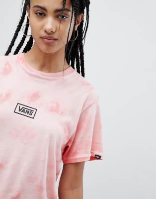 vans pink tie dye shirt