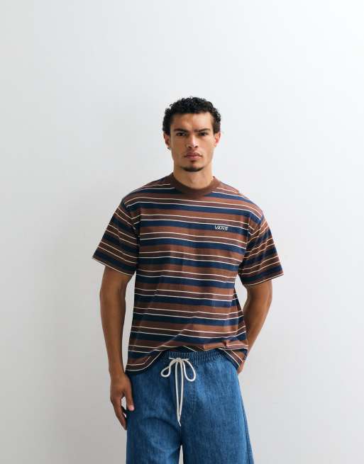 Vans Pismo strikket T-shirt med flerfarvede striber, 5 af 5