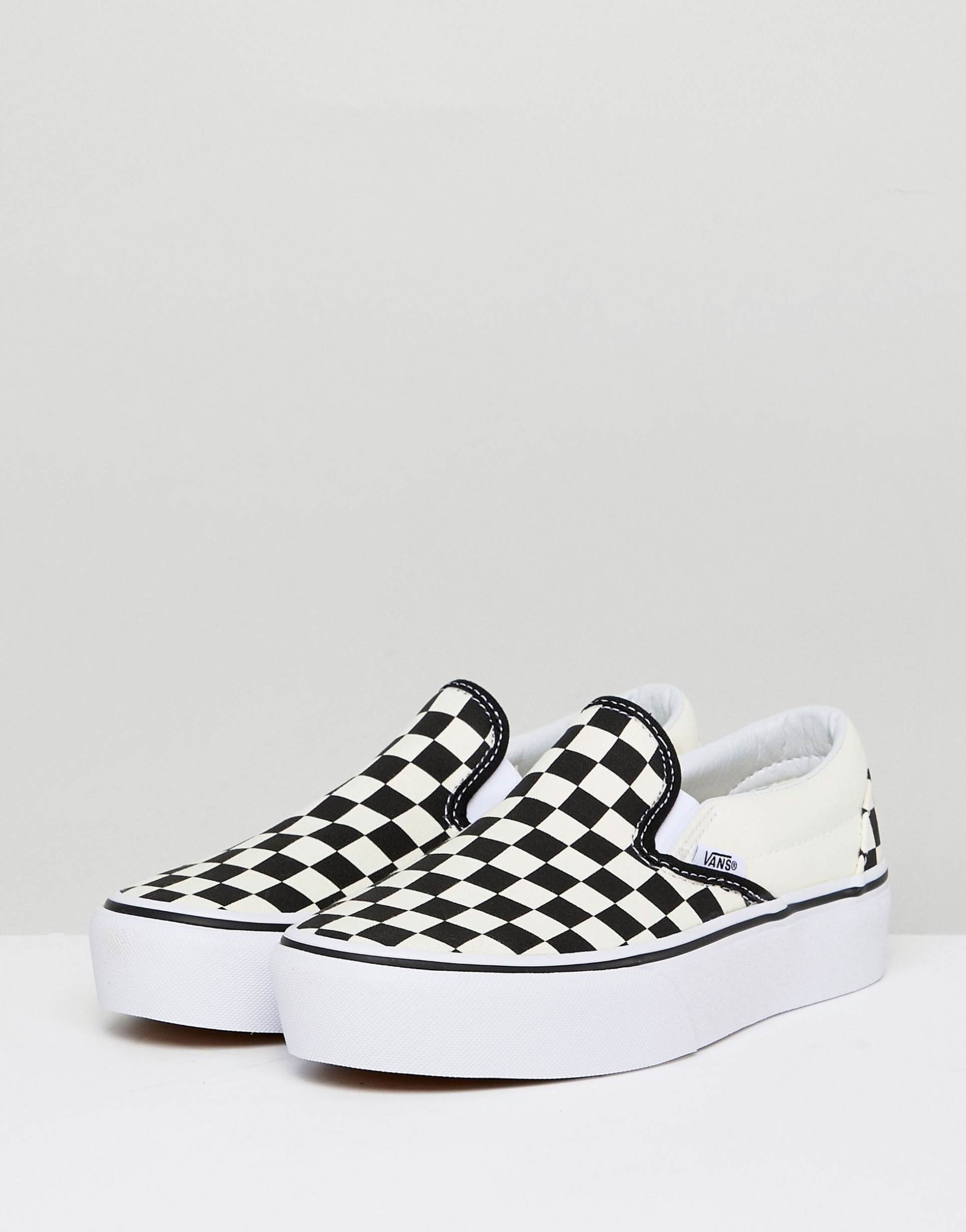 Vans Checkerboard Slip-on platform