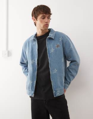 Vans - Pomona - Veste en jean - Délavé/bleu
