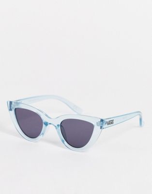 Vans poolside sunglasses in light blue