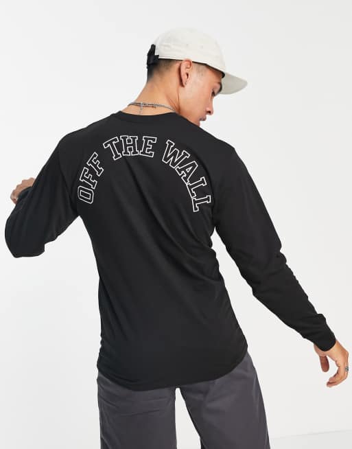 Vans Poppy Champs long sleeve t-shirt in black 