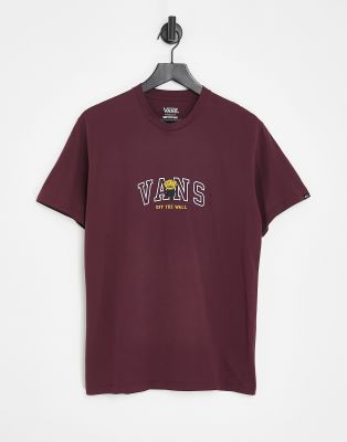 Vans - Poppy Champs - T-shirt - Bordeaux 