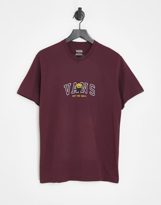 Maroon vans t store shirt