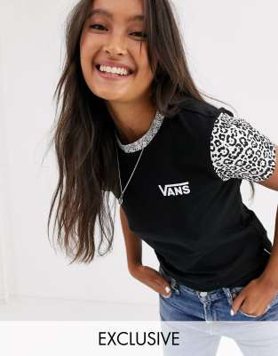 Vans Predator animal print t-shirt 