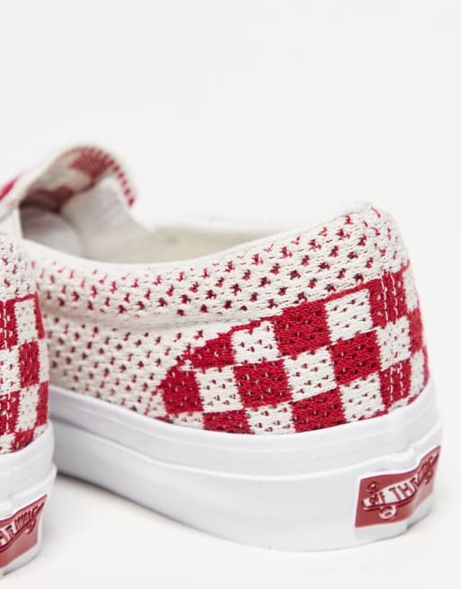 Vans - Premium 98 - Baskets classiques à enfiler - Rouge/guimauve, 3 de 4