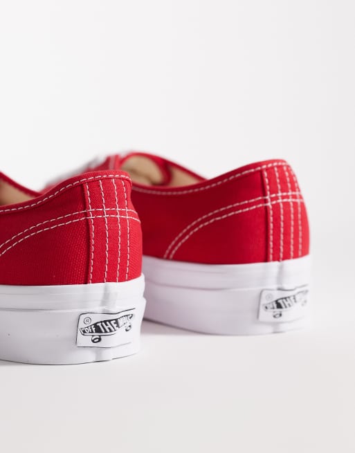 Vans Premium authentic 44 in racing red | ASOS