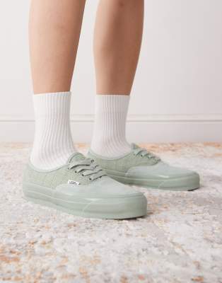 Vans - Premium Authentic 44 - Sneaker in gräulichem Olivgrün