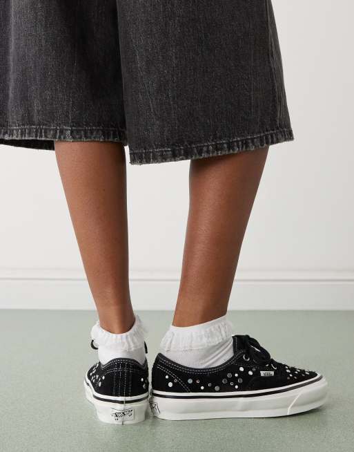 Vans Premium authentic 44 trainers in crystal, 5 of 5