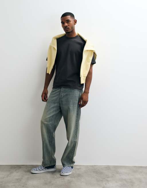 Vans Premium losvallend T-shirt met korte mouwen in zwart, 3 van 5