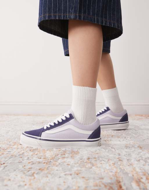 Vans Premium old skool in purple/purple