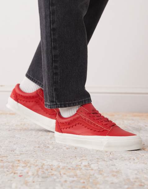 Vans – Premium Old Skool – Sneaker in Knallrot - view 1