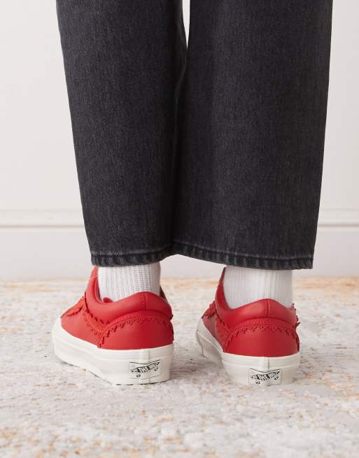 Vans – Premium Old Skool – Sneaker in Knallrot, 3 von 5