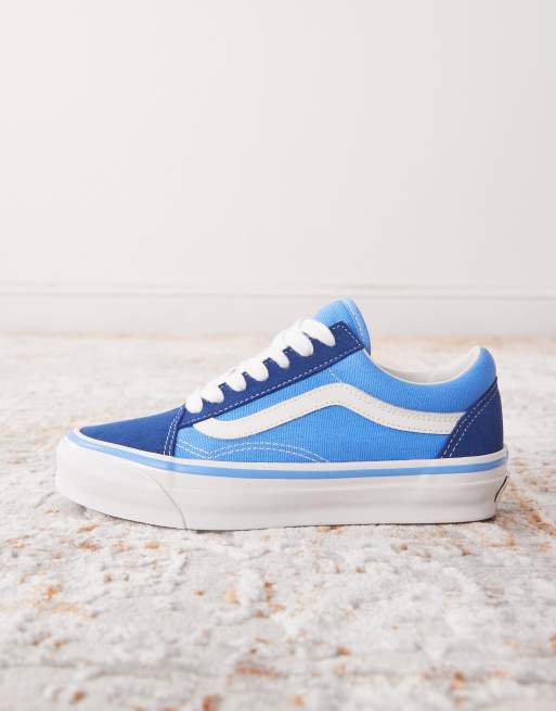 Vans - Premium Old Skool - Sneakers in blauw, 2 van 5