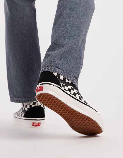 Vans - Premium Old Skool - Sneakers in zwart en wit, 3 van 5
