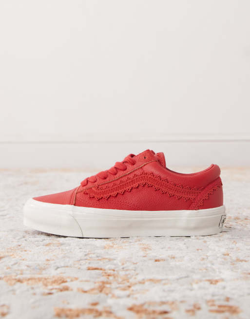 Vans - Premium Old Skool - Sneakers rosso racing, 2 di 5