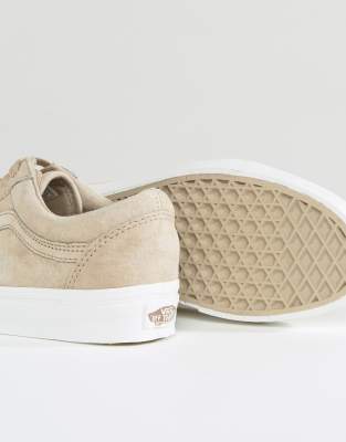 vans old skool premium suede pack in beige