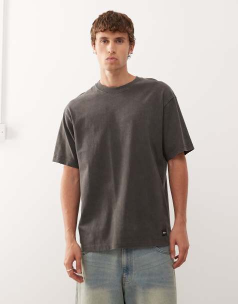 Vans - Premium T-shirt in vervaagd zwart - view 1