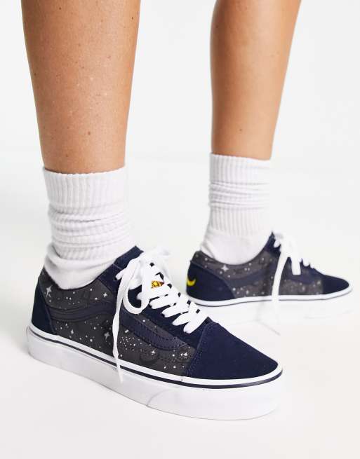 Outer Space Vans Planet Vans Custom Planet Vans -   Vans shoes  fashion, Custom vans shoes, Custom shoes diy