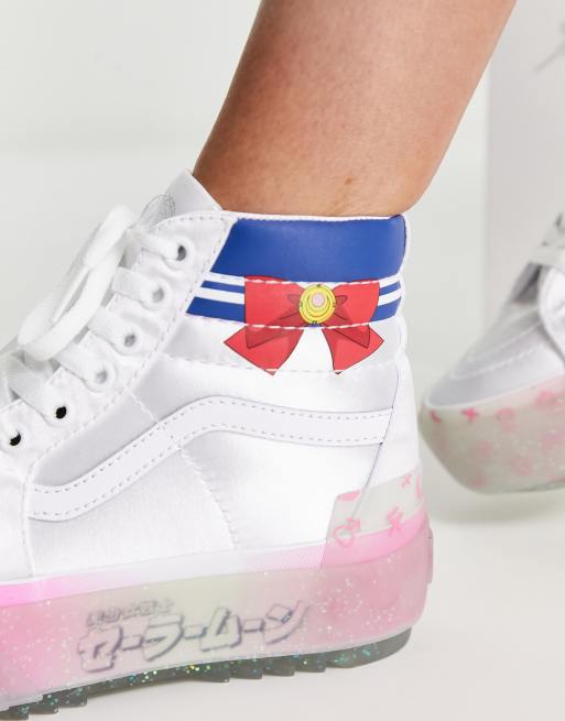 Vans Sailor Moon Sk8-Hi Stacked Pretty Guardian