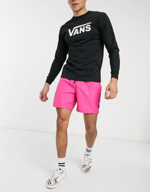 Vans shorts kids clearance purple