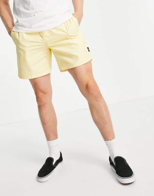 Vans shorts hot sale yellow