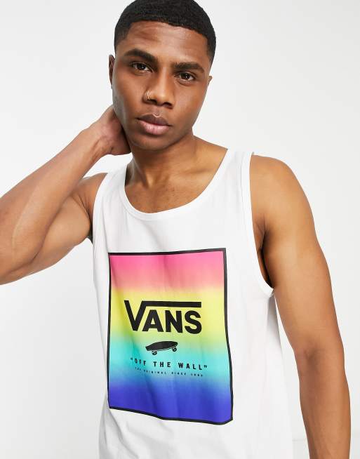 Vans print 2024 box tank