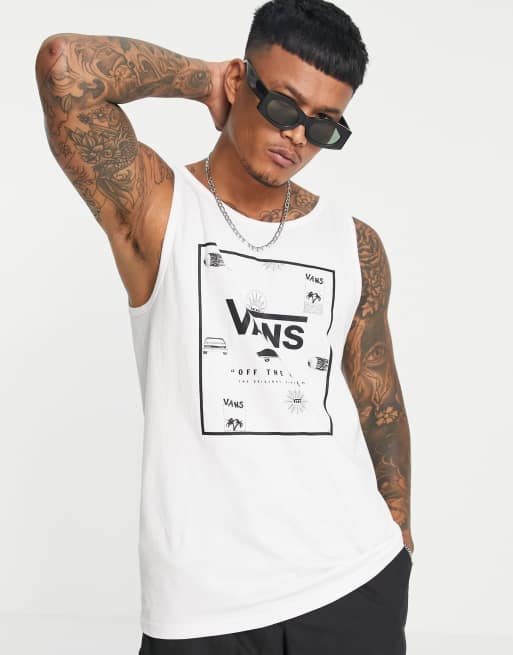 Vans print 2024 box tank