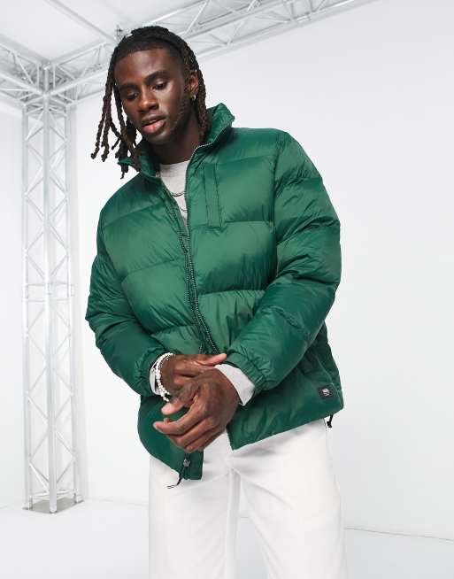 Vans puffer jacket in green | ASOS