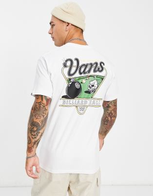 Rackin em up - T-shirt bianca con stampa sul retro-Bianco - Vans T-shirt donna  - immagine3