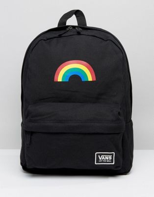 vans rainbow backpack uk