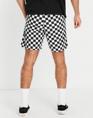 vans checkered shorts