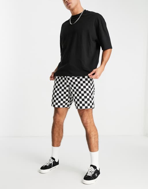 Vans store checkerboard shorts